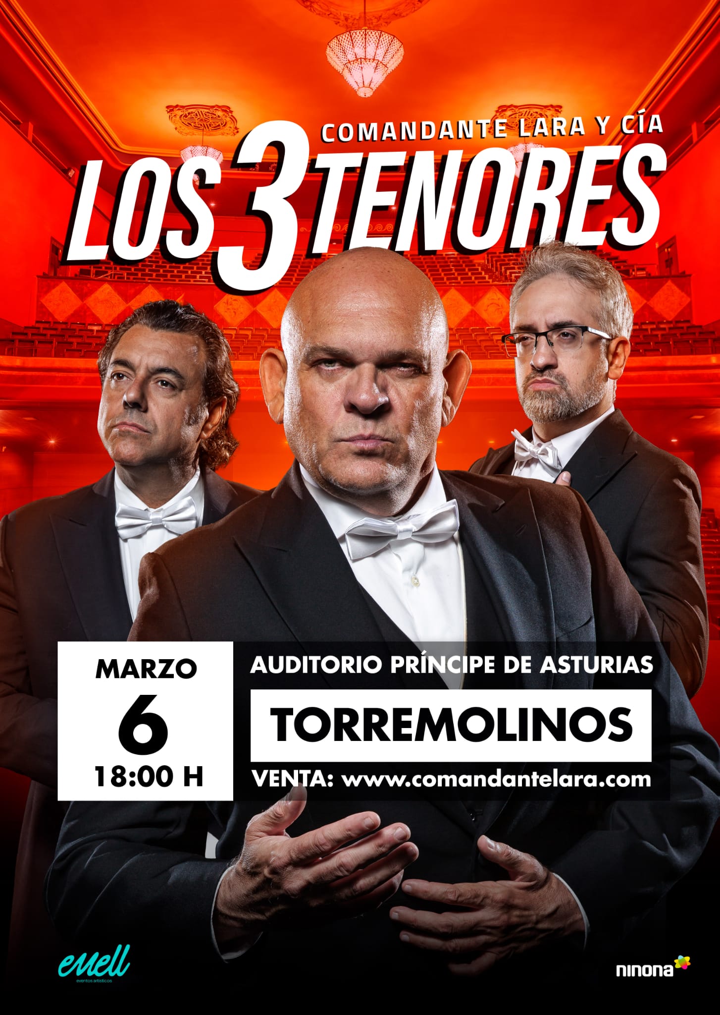 Comandante Lara y Cía · Los 3 Tenores · Torremolinos